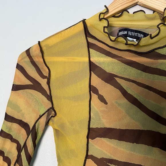 Urban Outfitters Tops Urban Outfitter Mesh Longsleeve Top